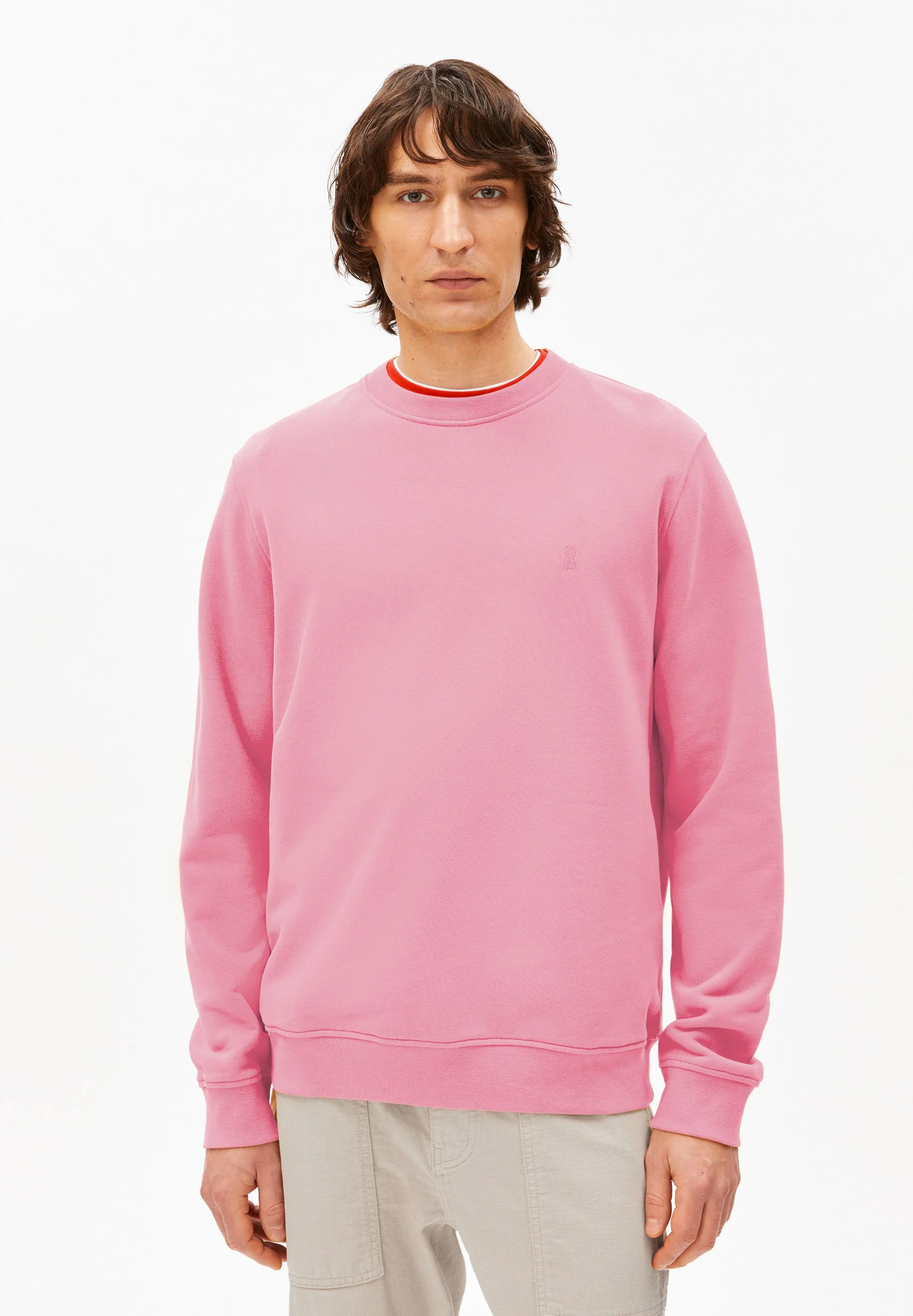 BAARO LOOP SWEATSHIRT | washed berry