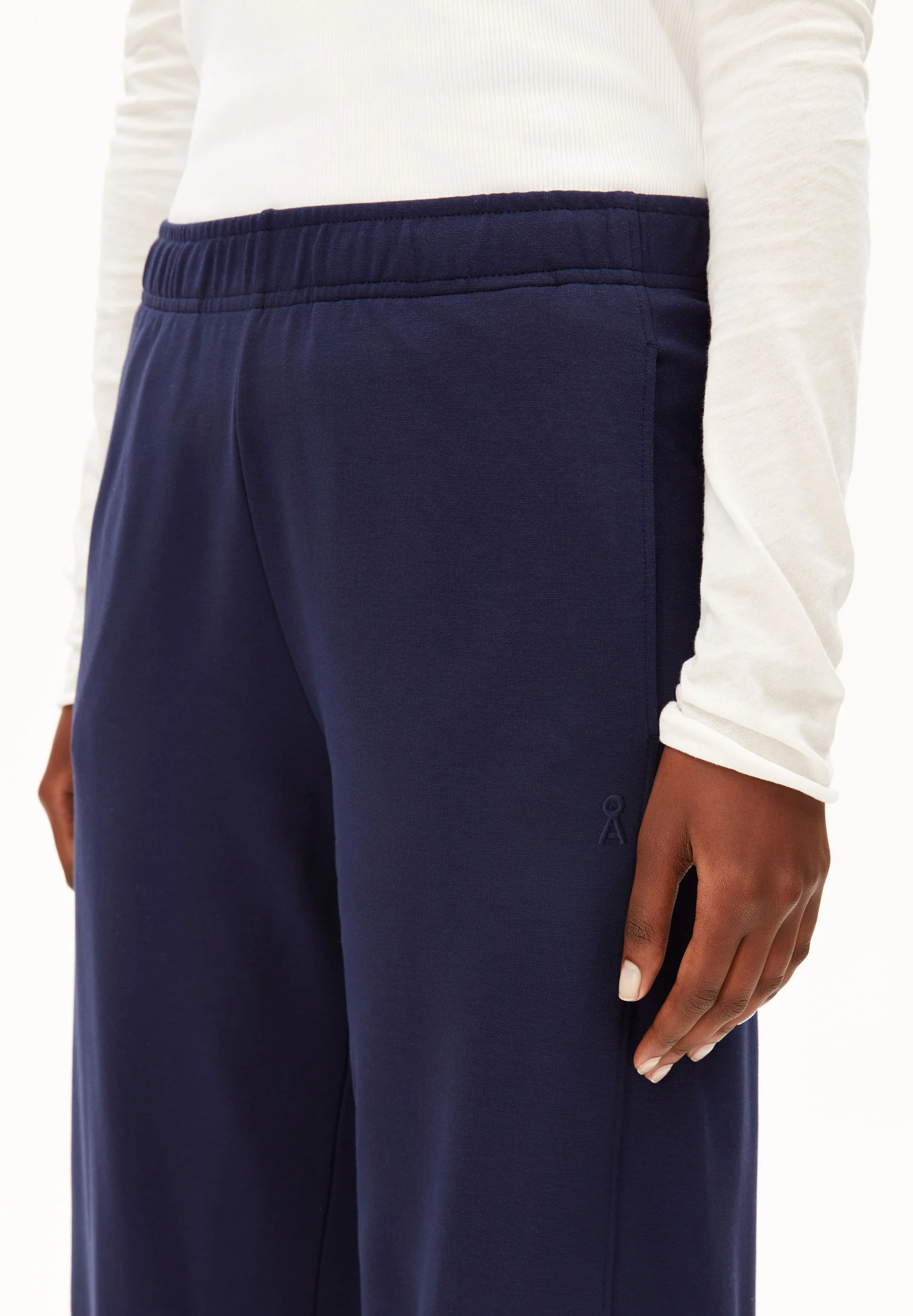 BASIC BARREL JERSEYHOSE | tinted navy - Image 3