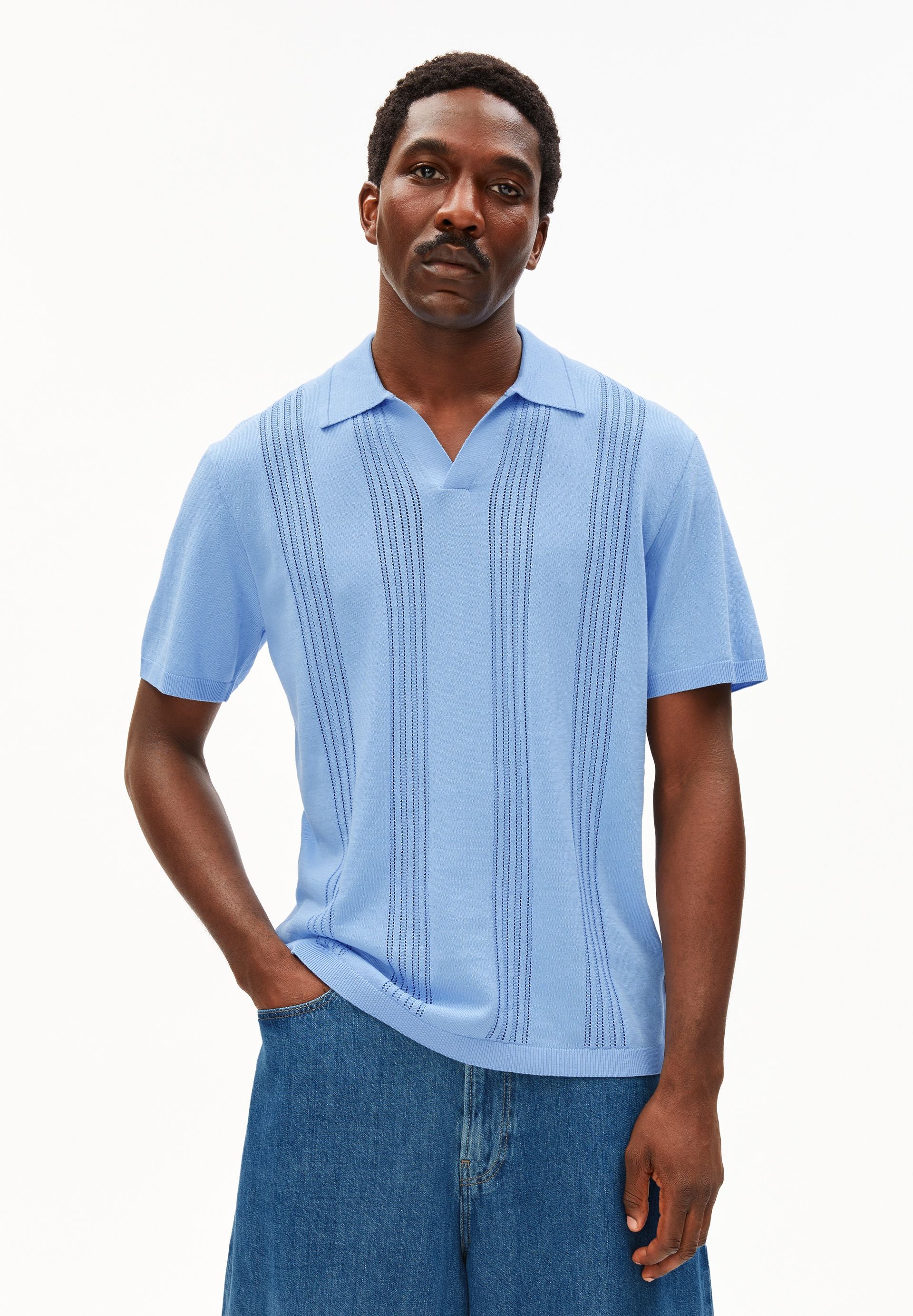 BAUMWOLL-STRICKPOLOSHIRT - Image 3