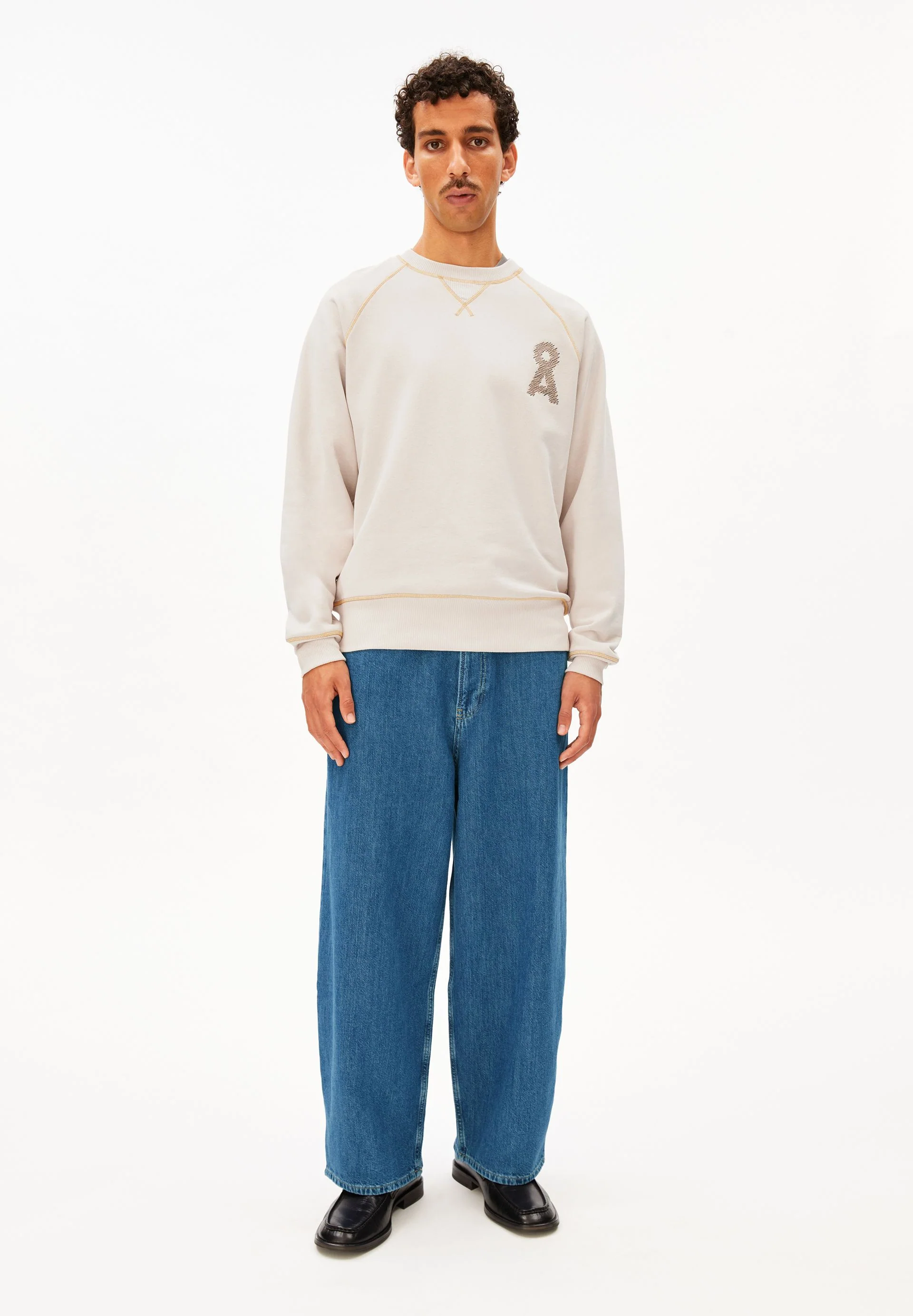 MAARKOS JEANS-MIX SWEATSHIRT | pure-cinnamon dust - Image 5