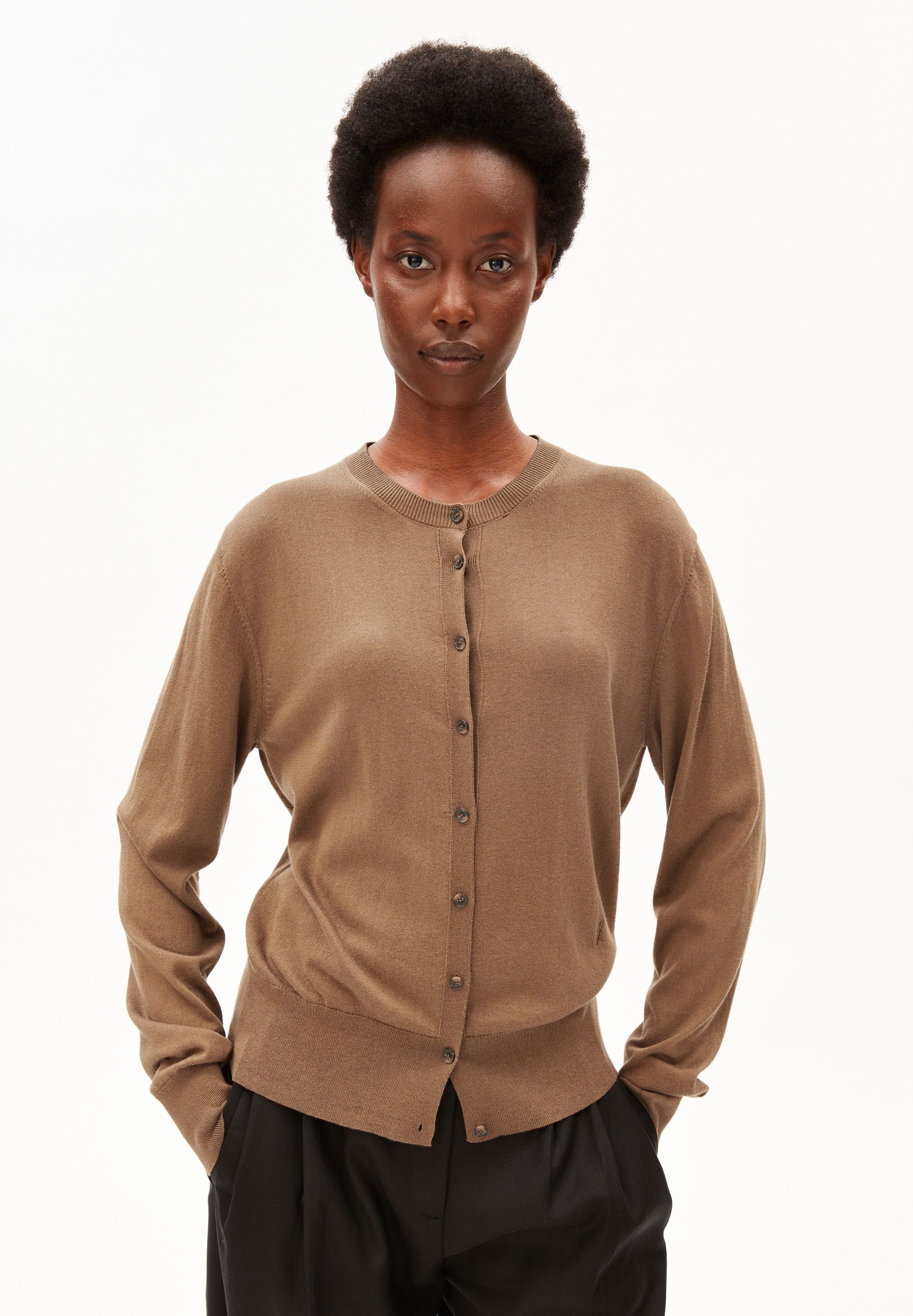 FEINSTRICKCARDIGAN | amberwood