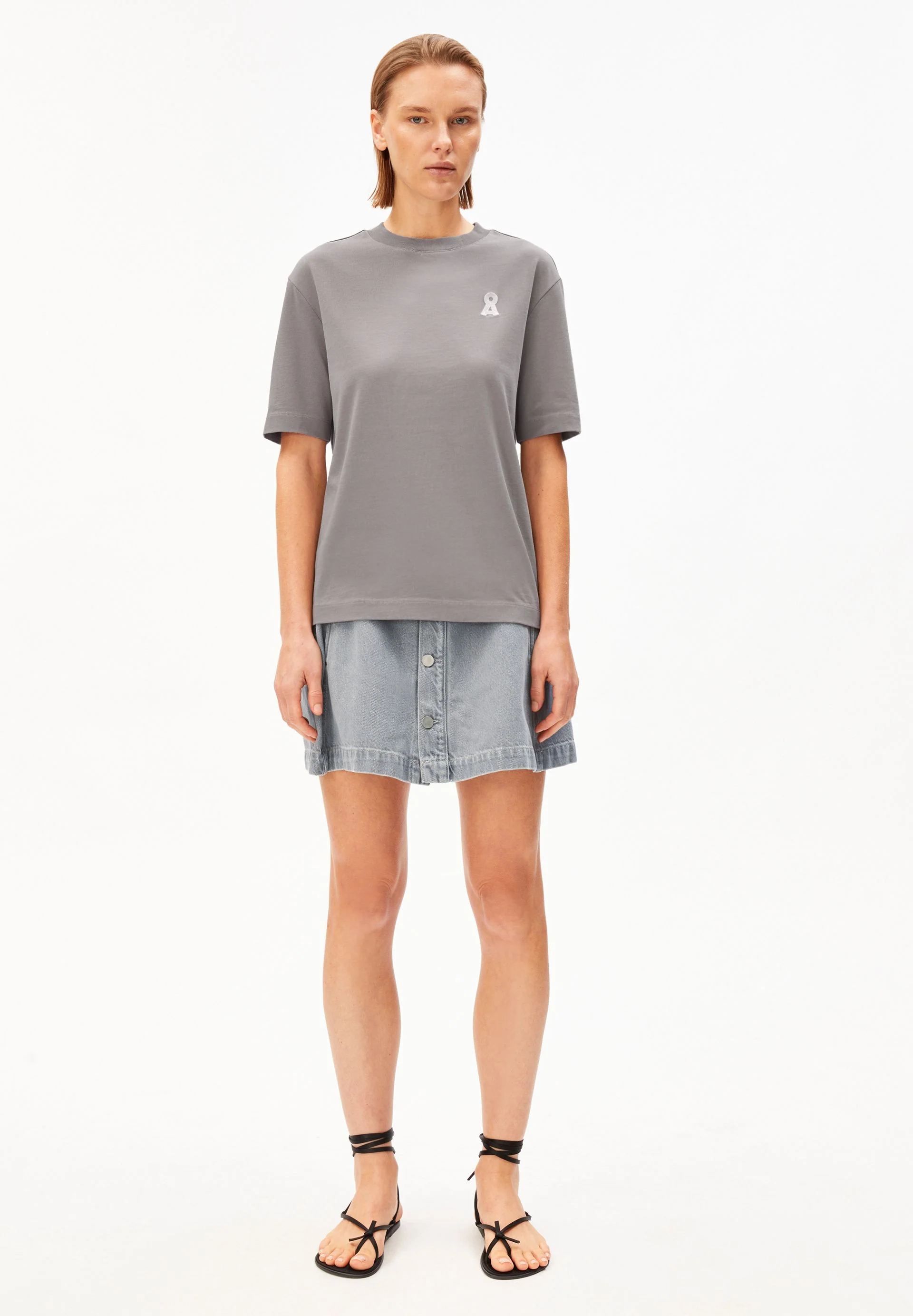ICONIC Å TARJAA T-SHIRT | seal grey - Image 5