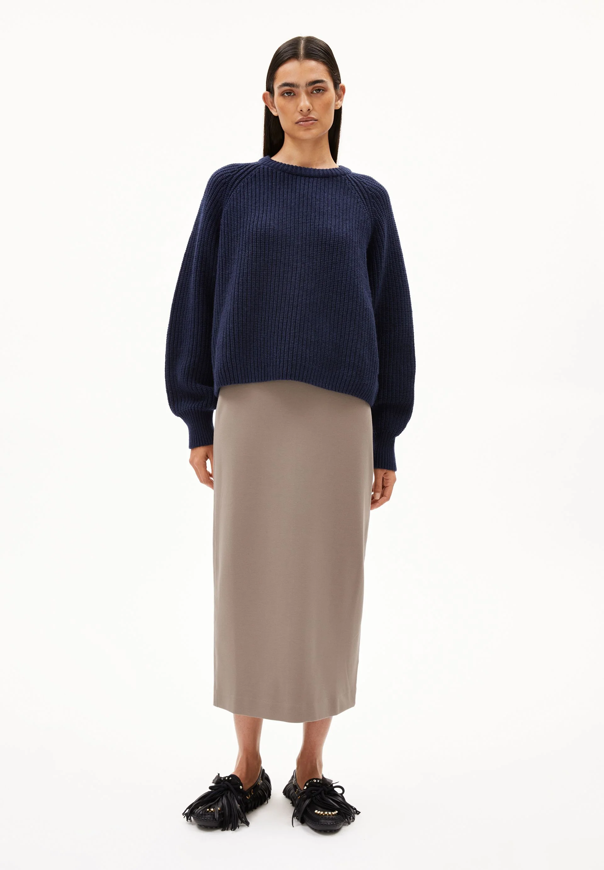 RIPPSTRICKPULLOVER | tinted navy - Image 5