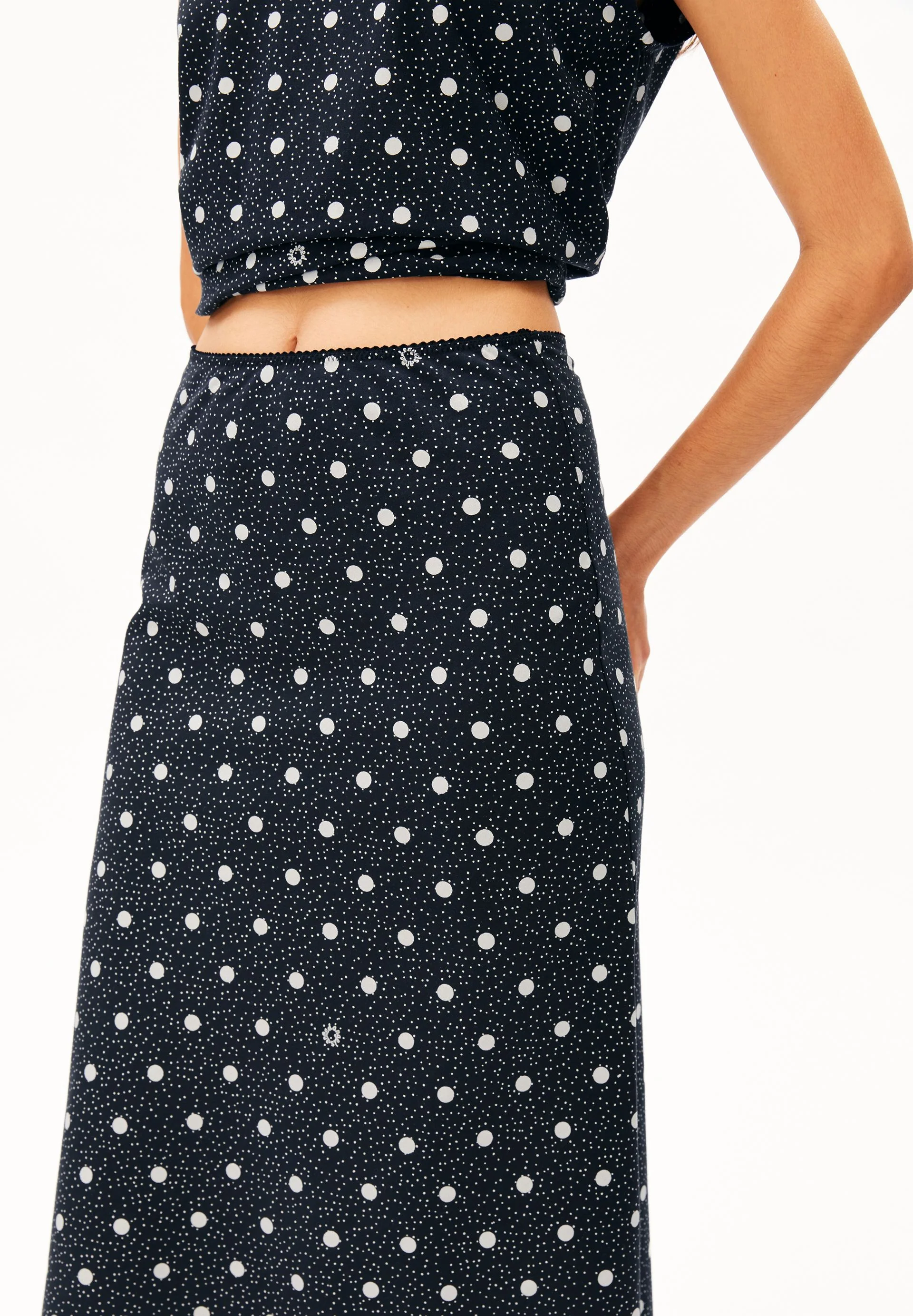 LENOVAA GEPUNKTETER SLIP-ROCK | black-white - Image 3