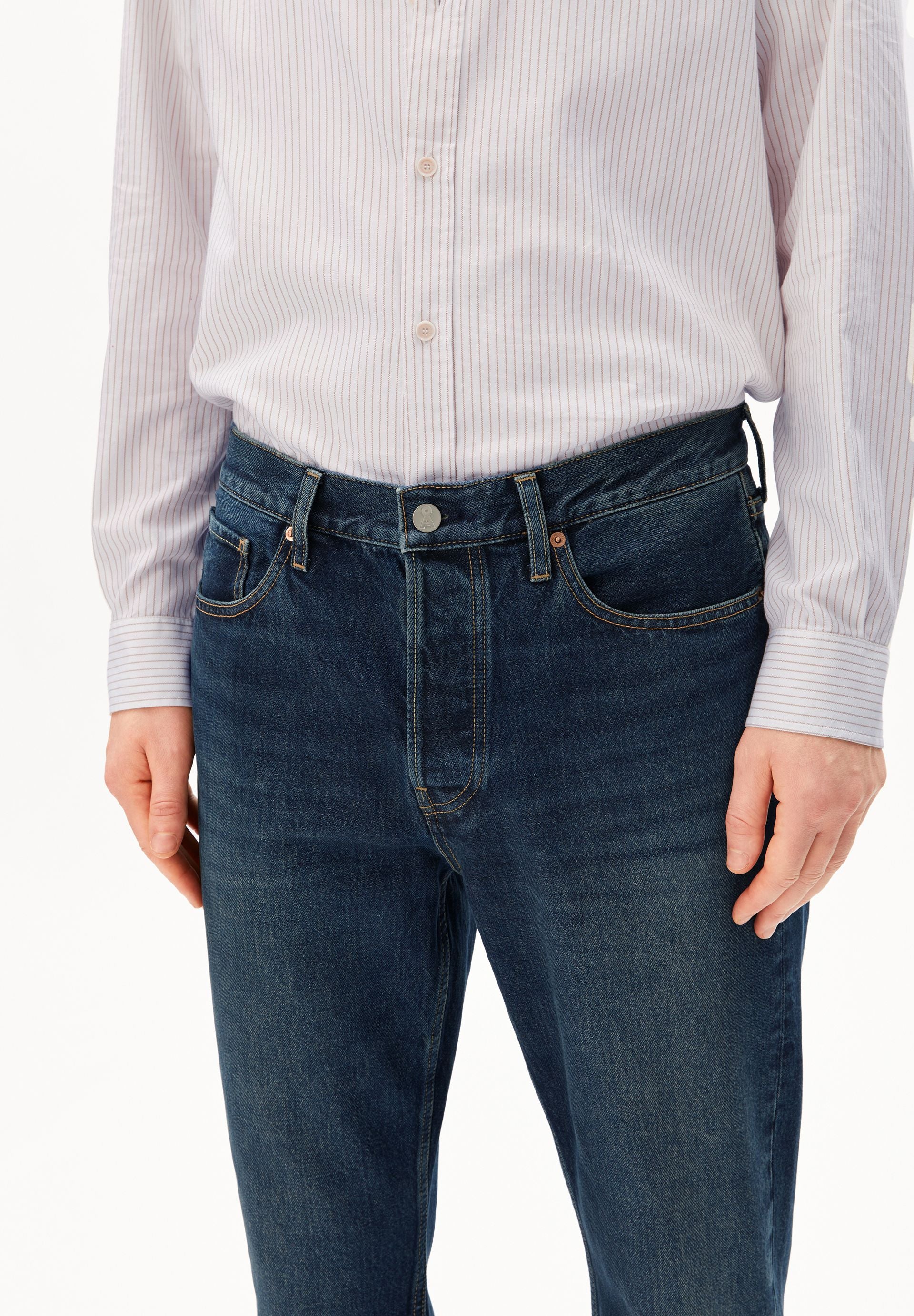 MAAKXY RELAXED TAPERED JEANS | moonstone - Image 3