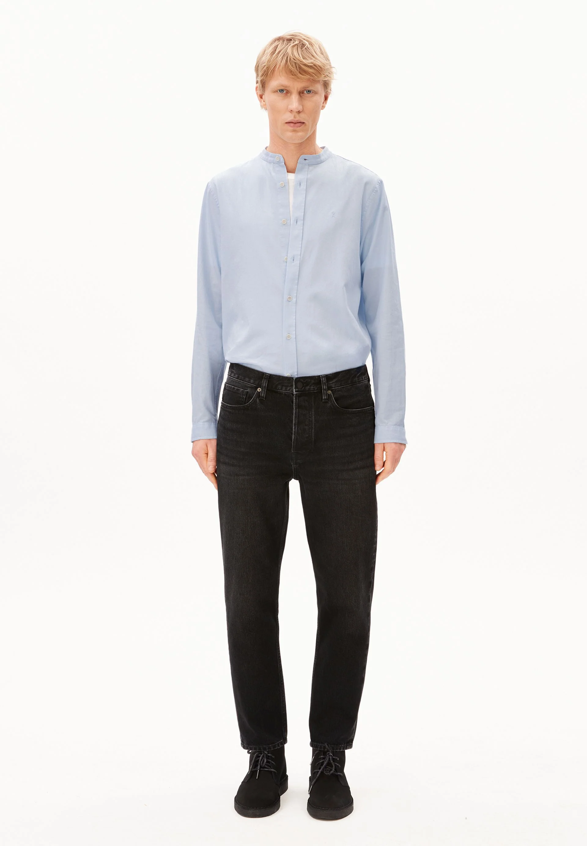 MAAKXY RELAXED TAPERED JEANS | phantom - Image 5