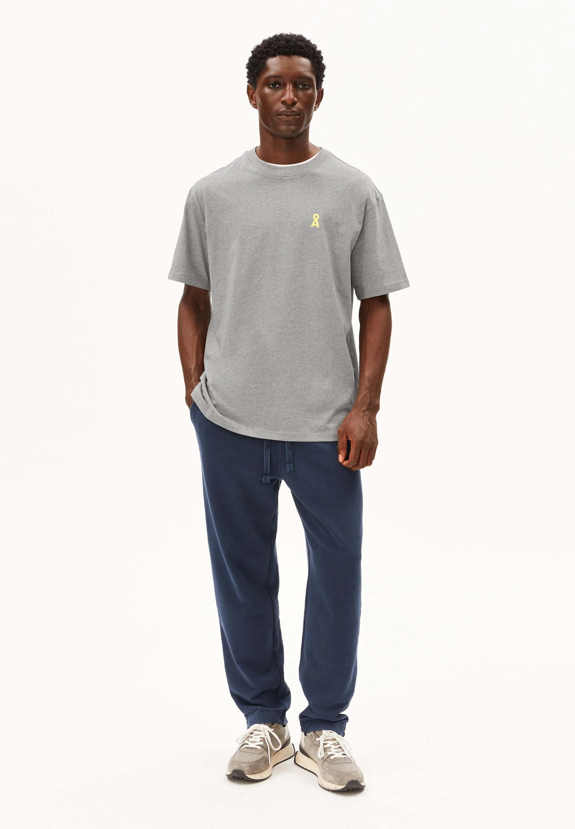 MAARKOS DETOX T-SHIRT | silver melange - Image 5