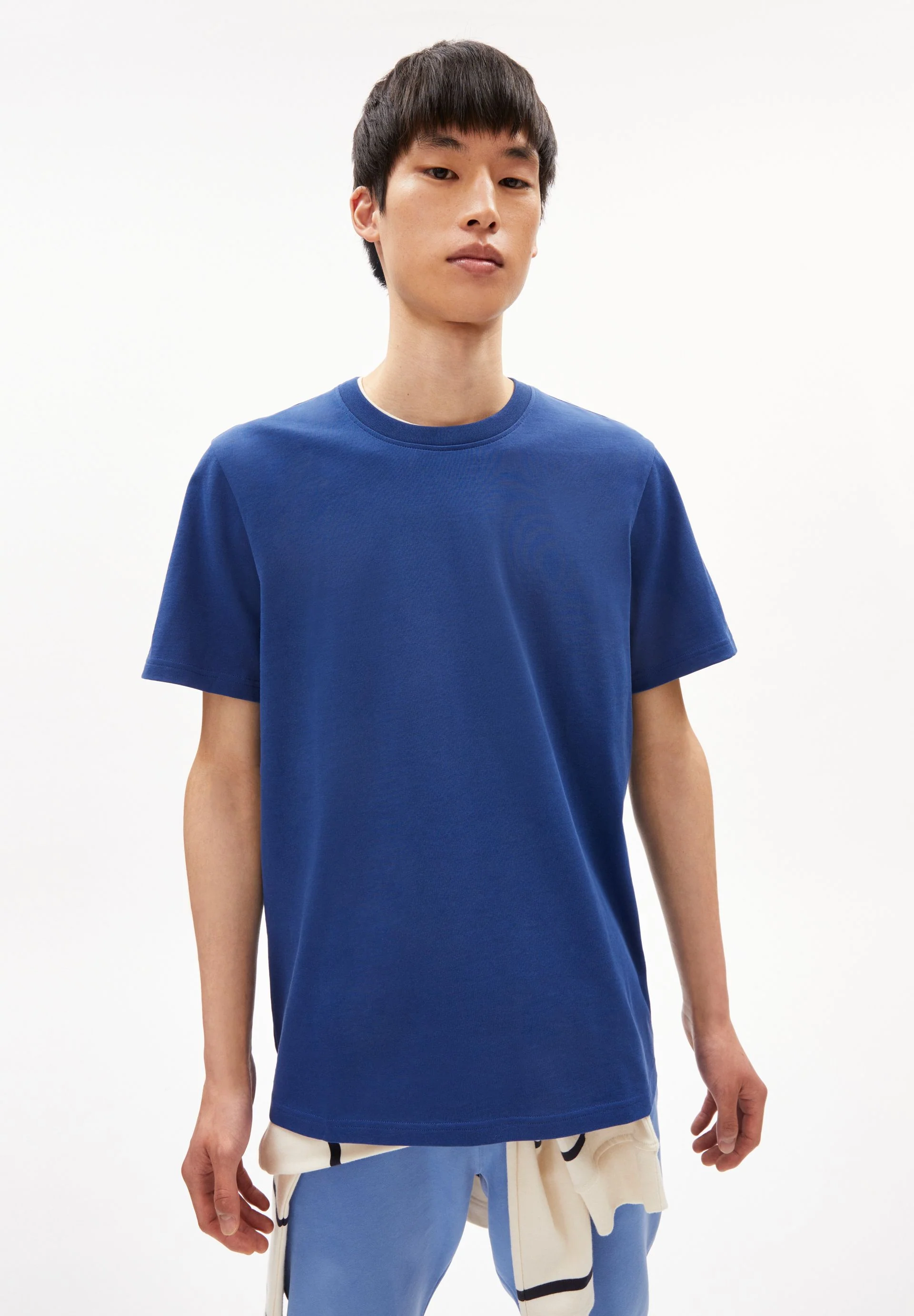 MAARKOS T-SHIRT | indigo blue