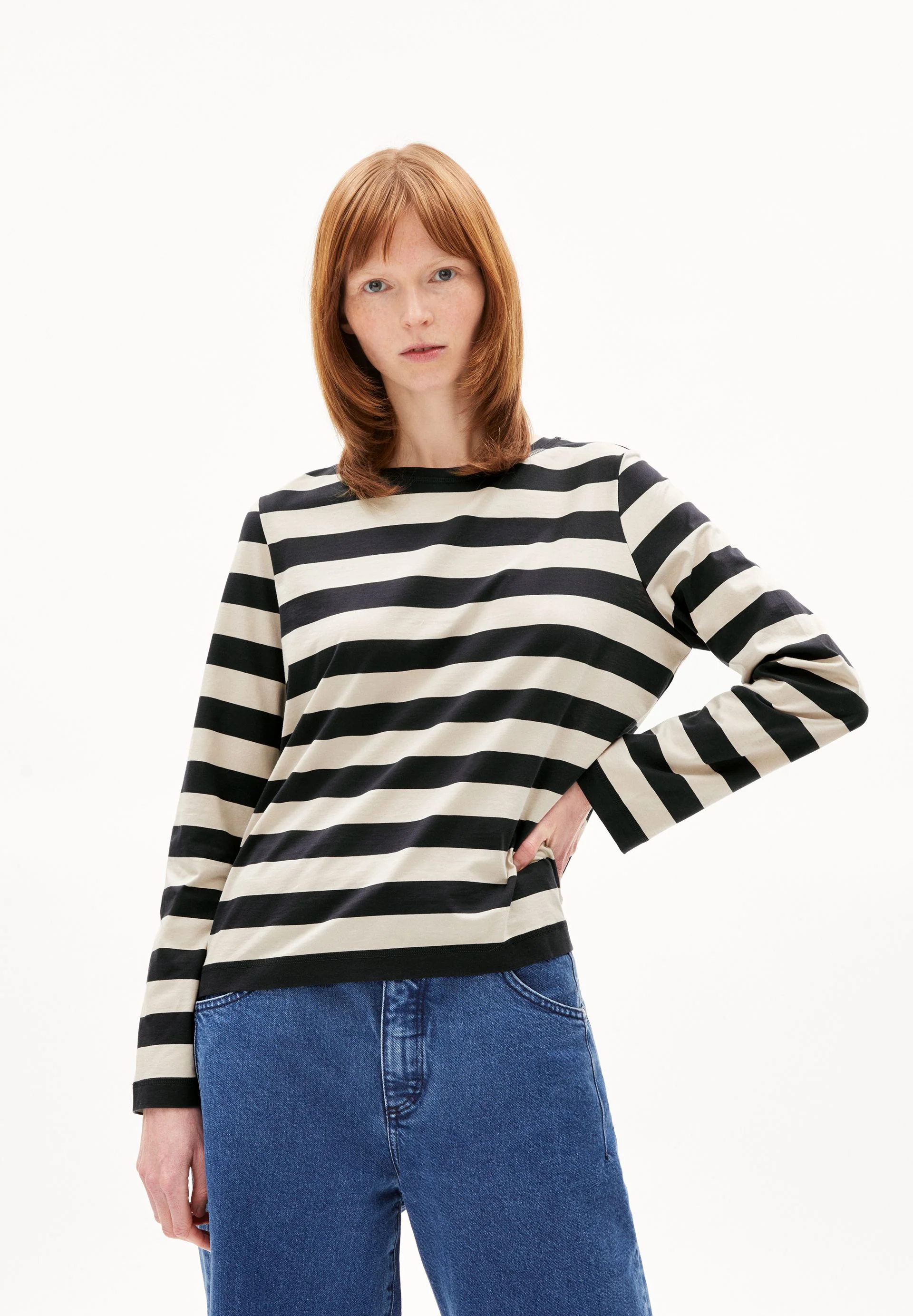 MARIEKAA BLOCK STRIPES | night sky-light desert