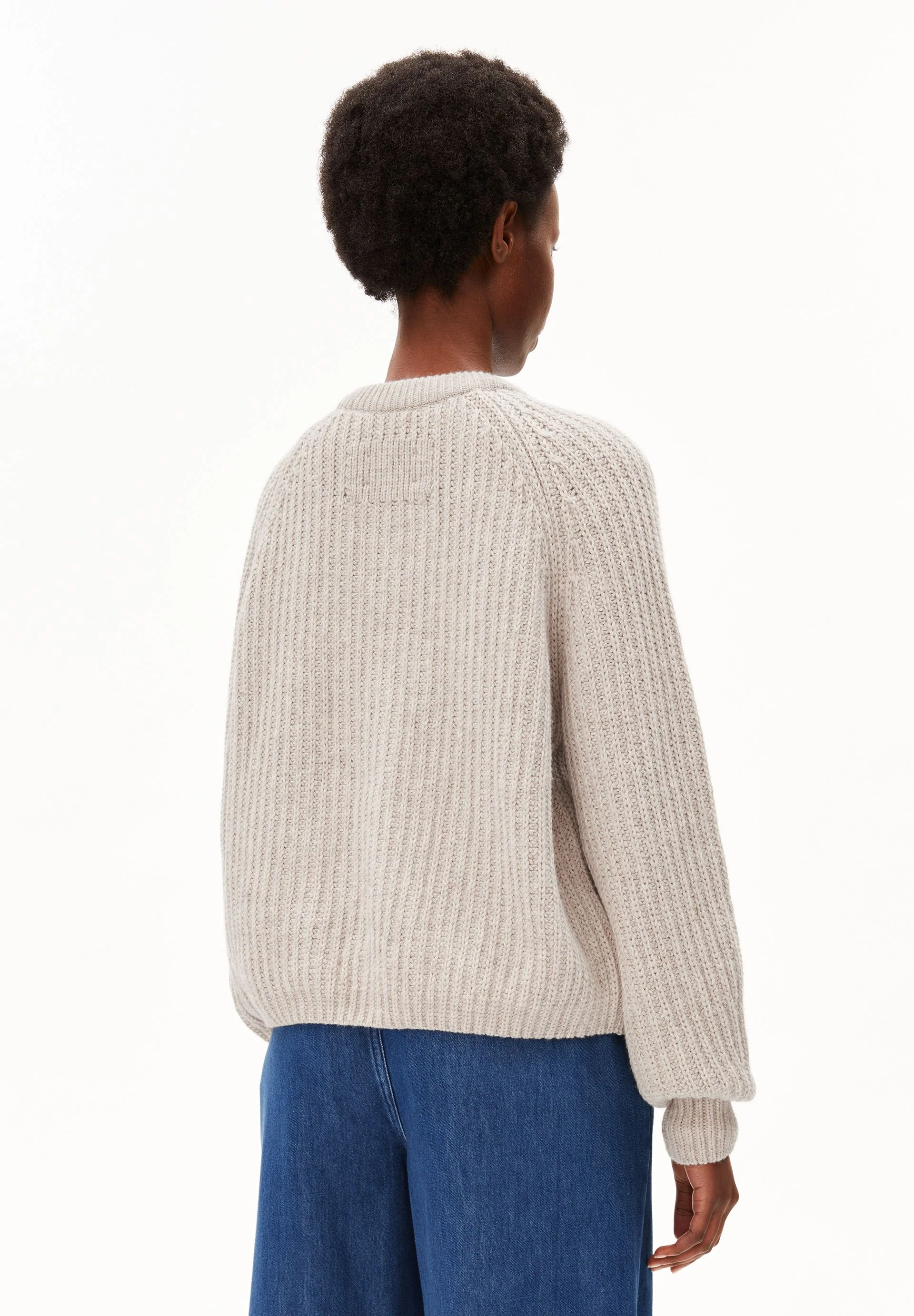 RIPPSTRICK-CARDIGAN | honey melange - Image 2