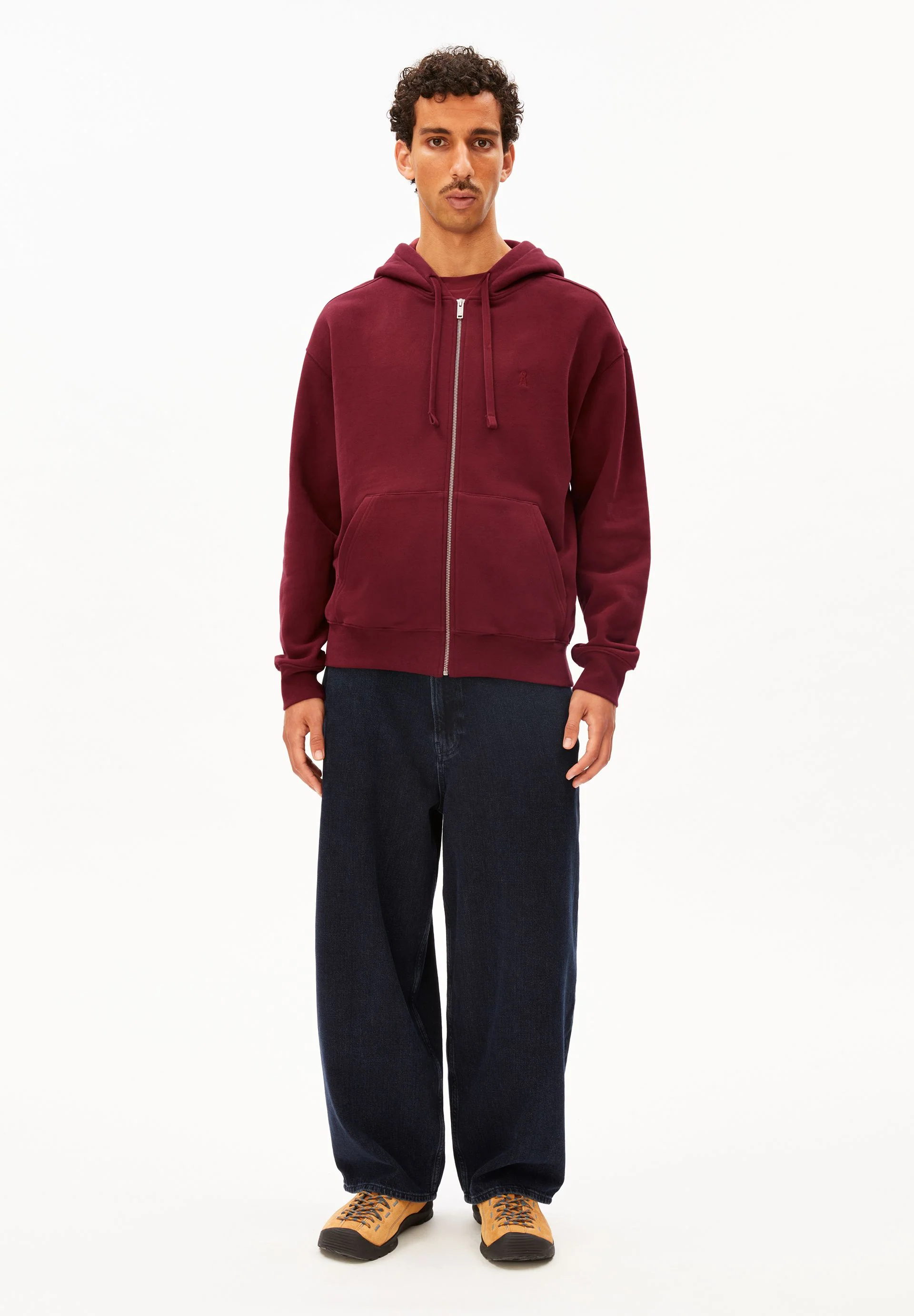SAROMIAAN SWEATJACKE | velvet red - Image 5