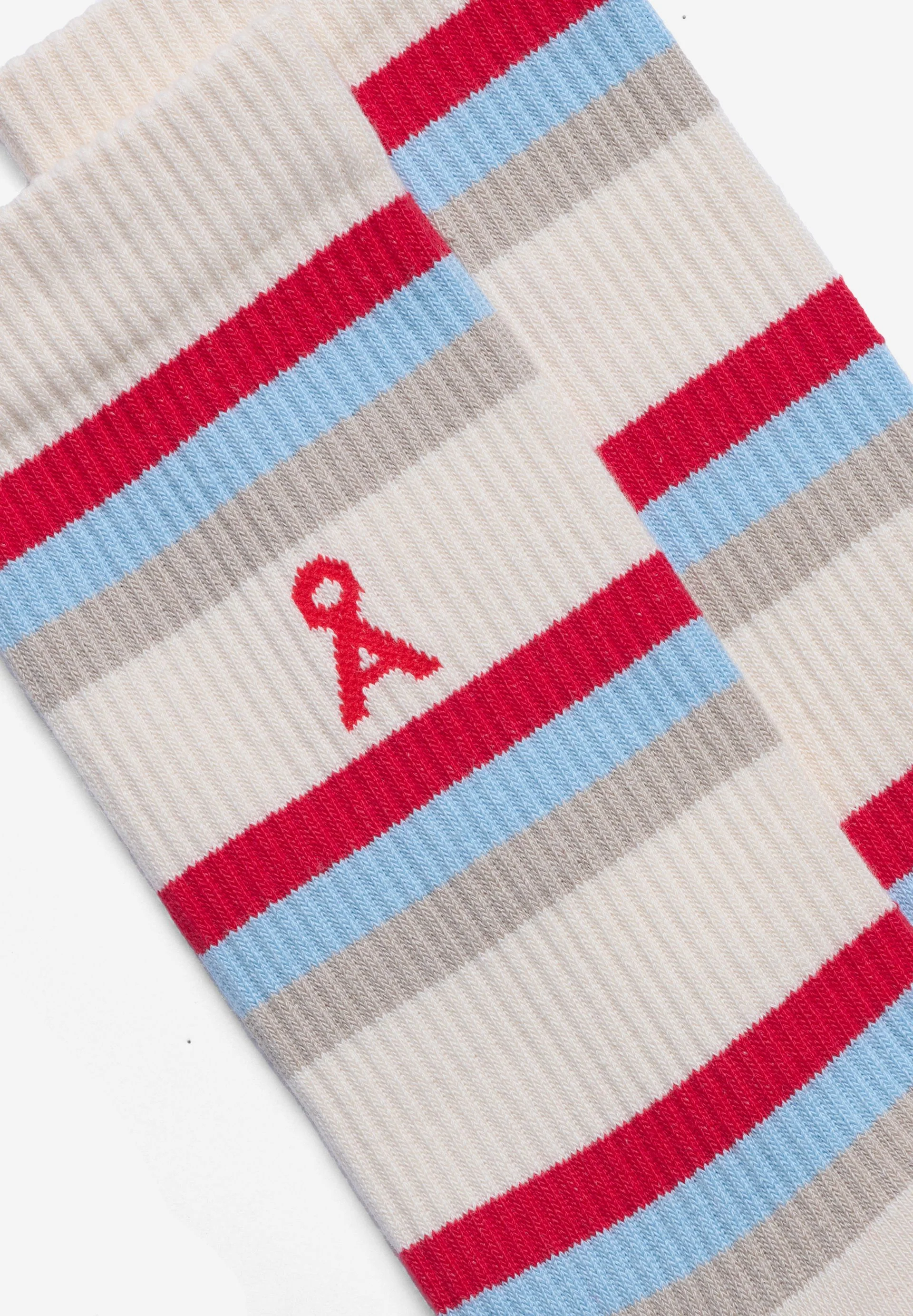 GESTREIFTE SOCKEN | oatmilk