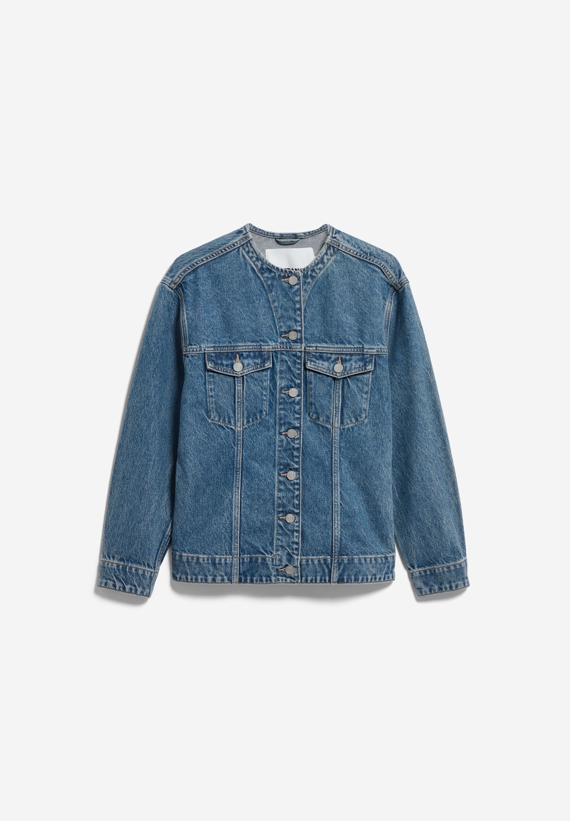 STRUKTURIERTE JEANSJACKE | ligure - Image 8